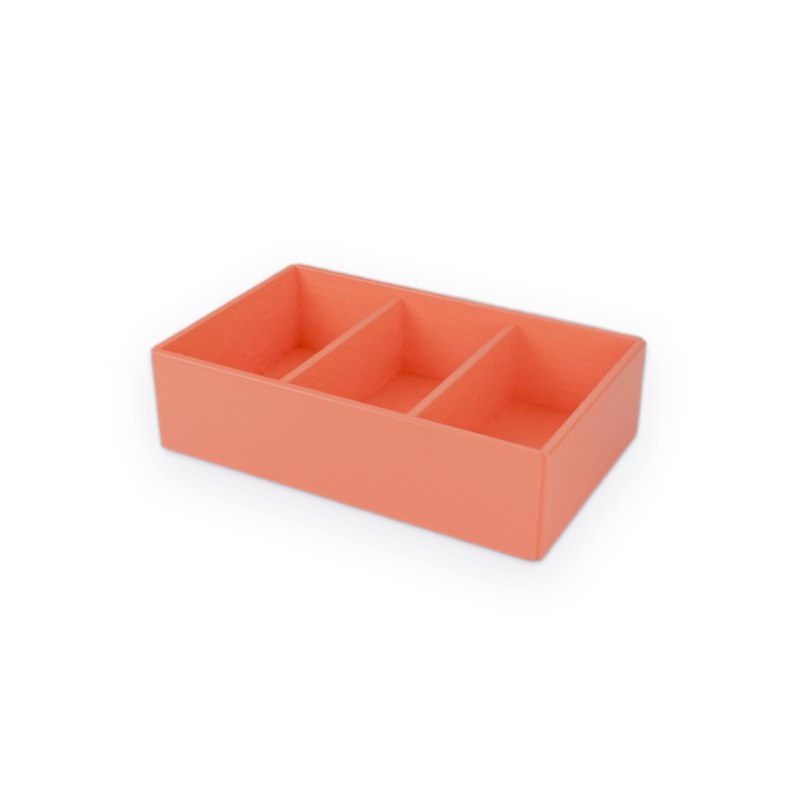 Porta-guardanapo ondulado impresso em 3D