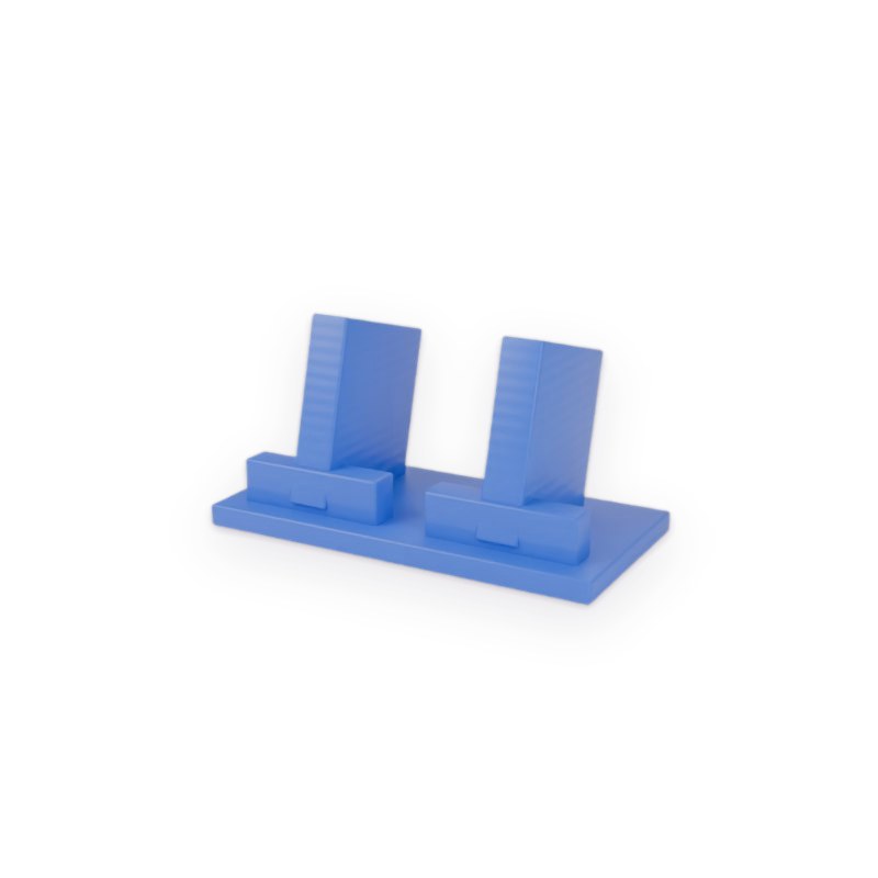 Suporte duplo para controle impresso em 3D